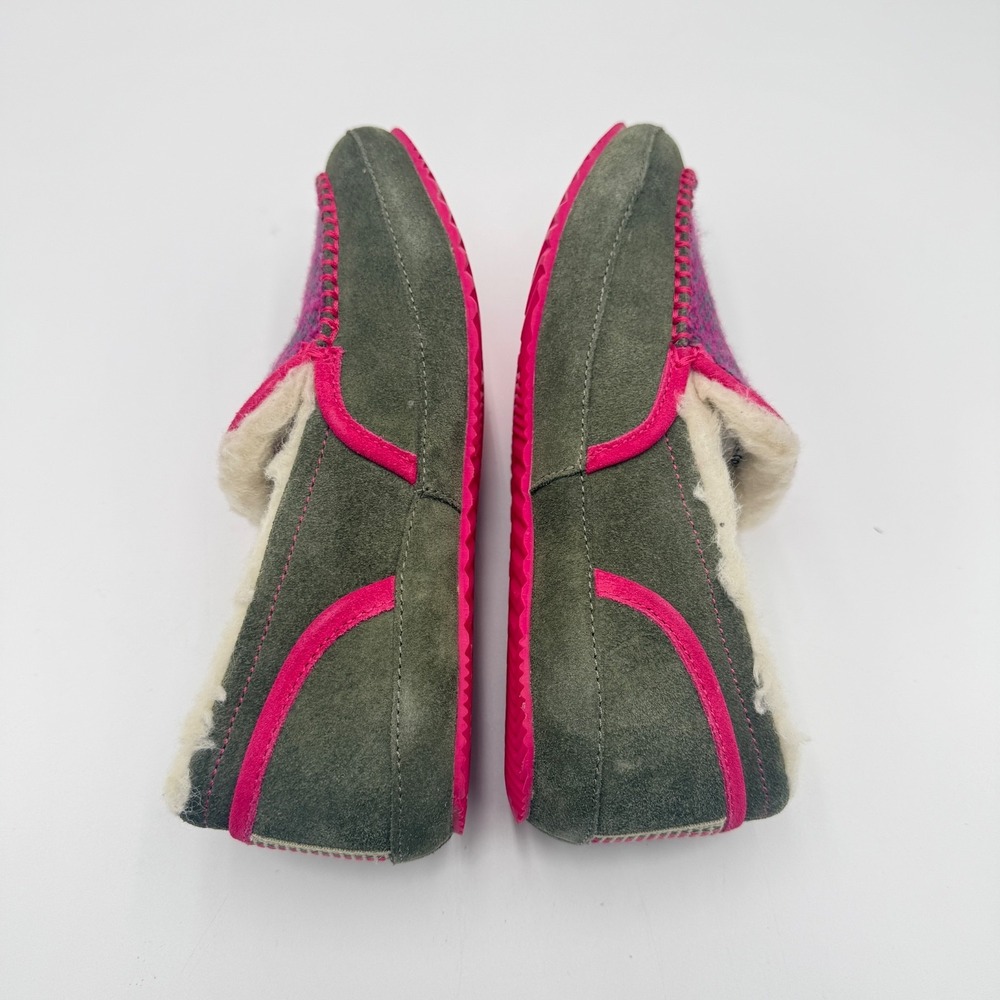 Womens Sorel Tremblant 2 Suede Moccasins Insulated Snow Slippers Pink Size 9 - Picture 5 of 8